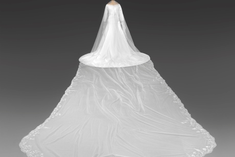 The wedding dress of The Duchess of Sussex Credit Royal Collection Trust